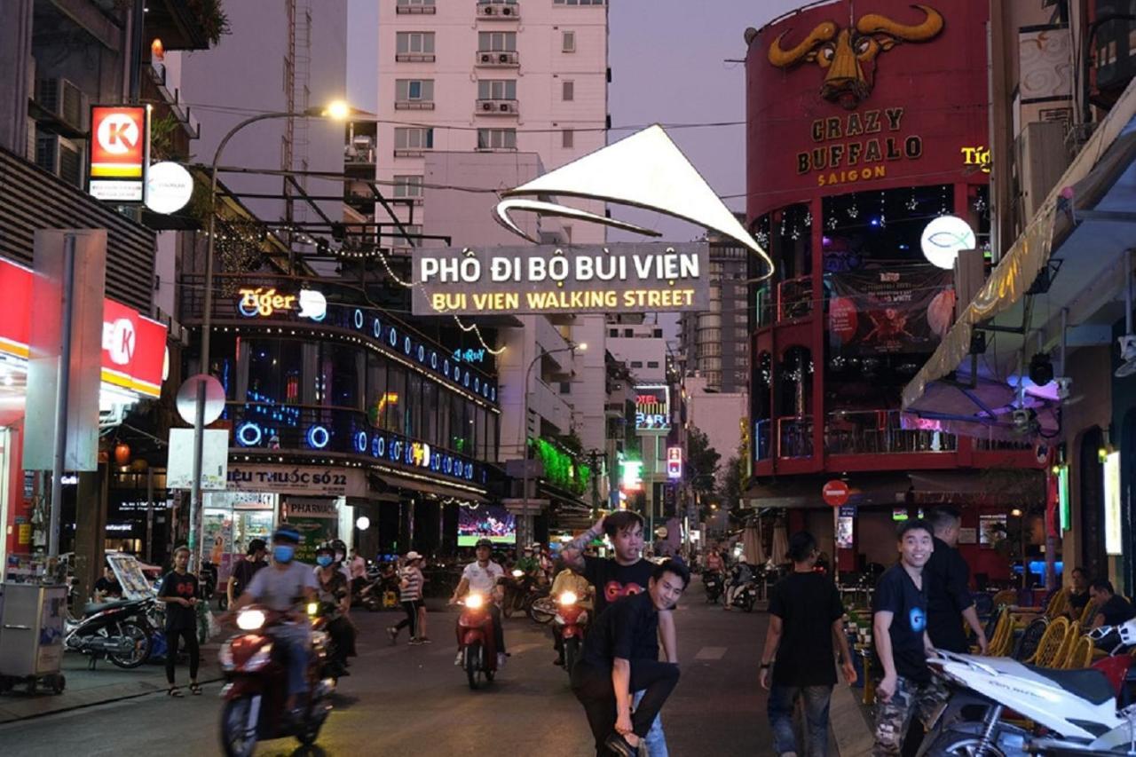 M-H Serviced Apartment Ho Chi Minh-stad Buitenkant foto