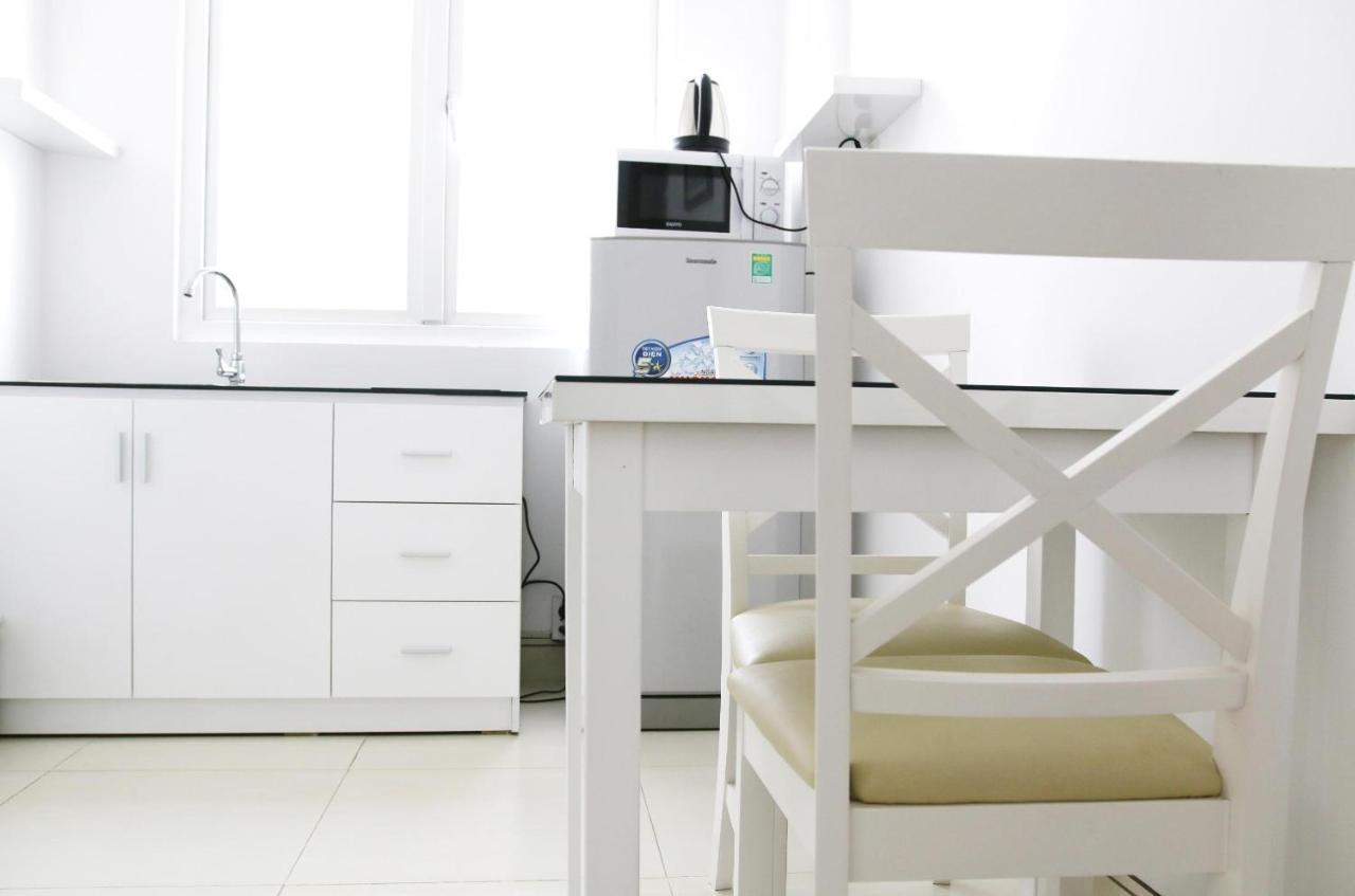 M-H Serviced Apartment Ho Chi Minh-stad Buitenkant foto