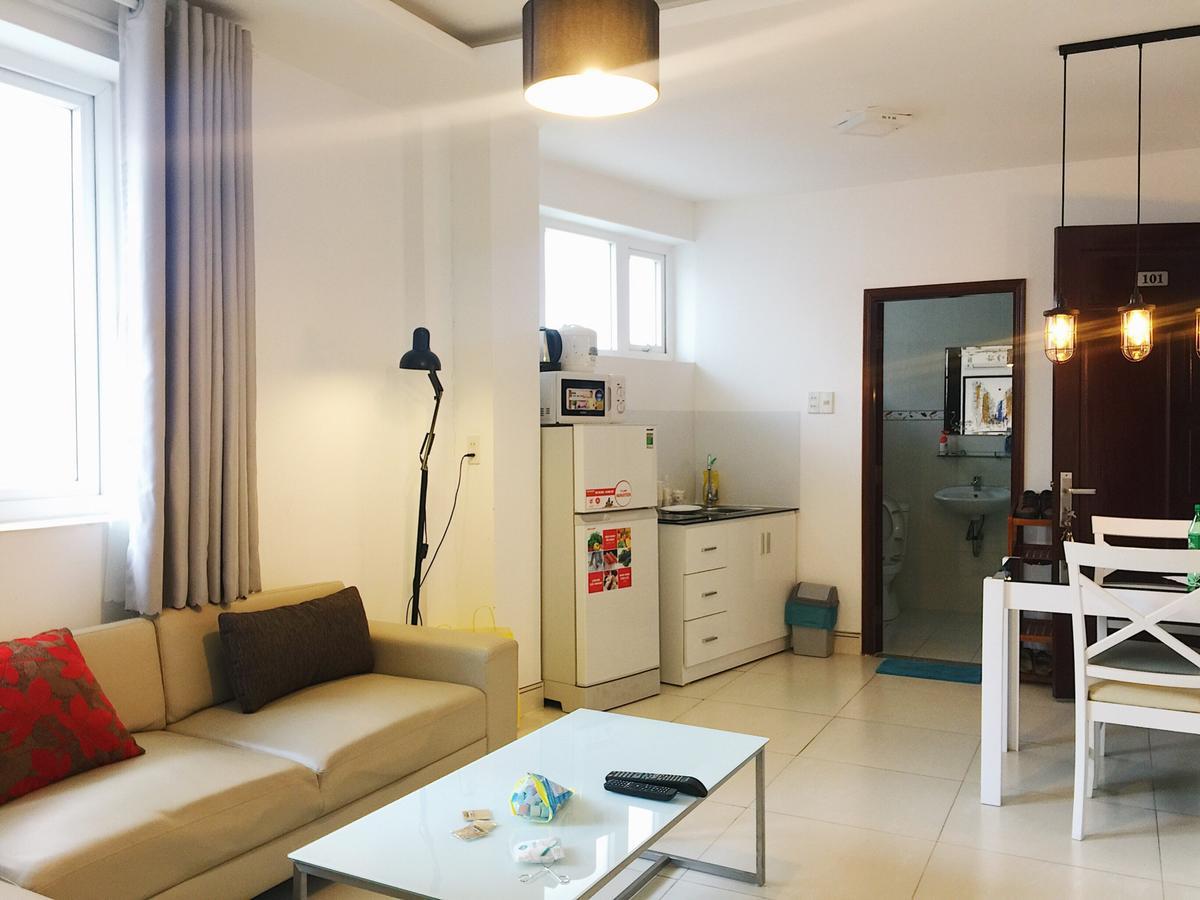M-H Serviced Apartment Ho Chi Minh-stad Buitenkant foto