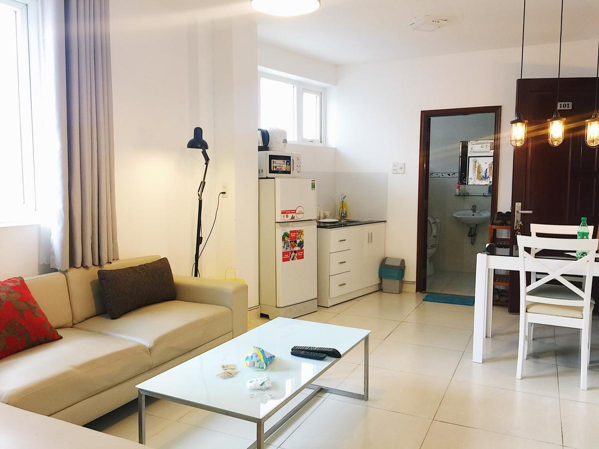 M-H Serviced Apartment Ho Chi Minh-stad Buitenkant foto