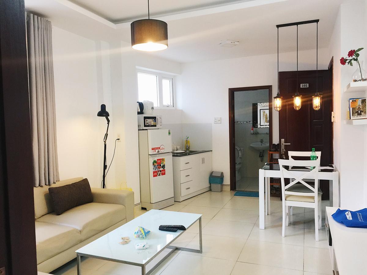 M-H Serviced Apartment Ho Chi Minh-stad Buitenkant foto