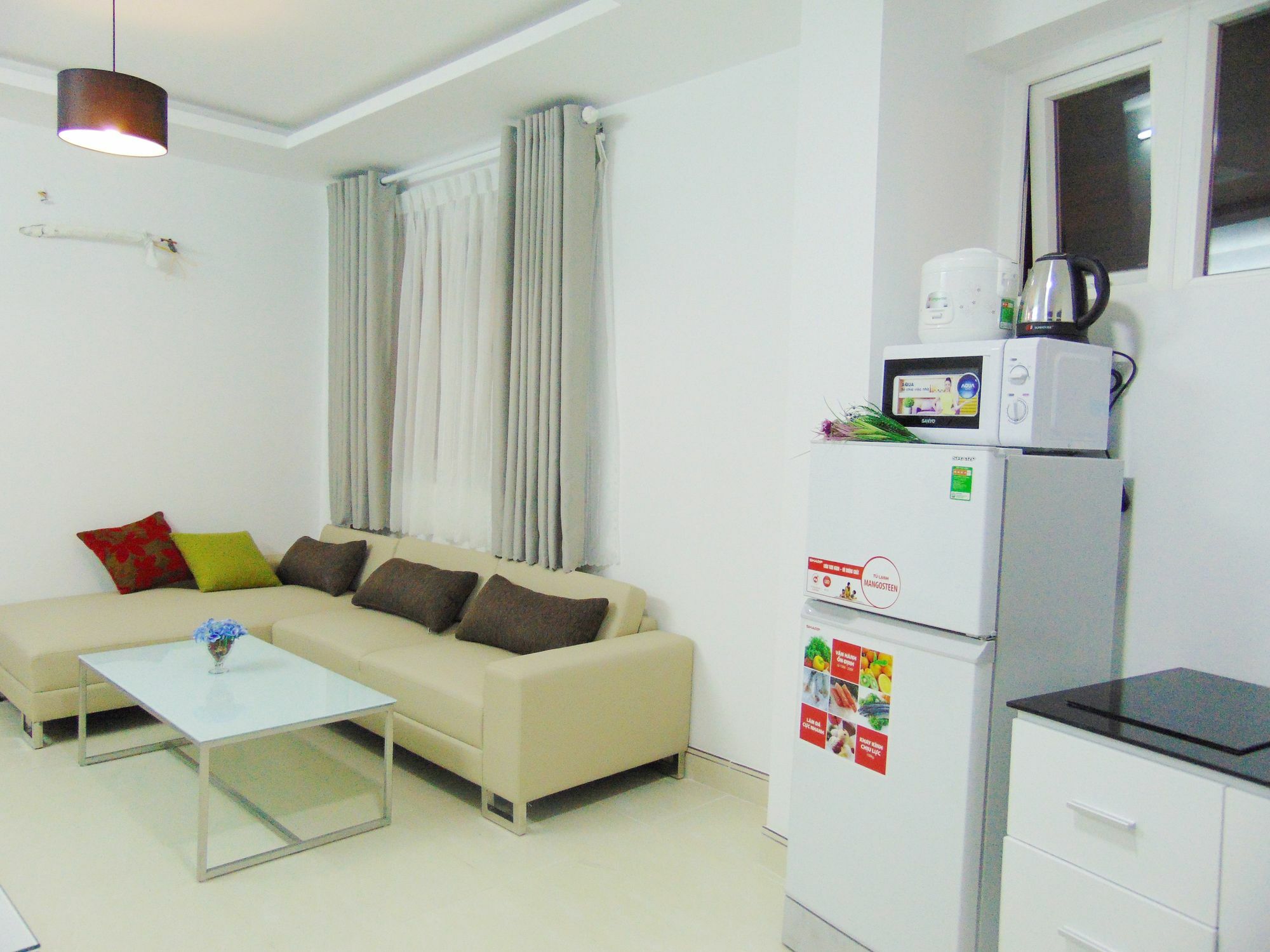 M-H Serviced Apartment Ho Chi Minh-stad Buitenkant foto